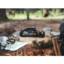 Work Sharp Pivot Pro Bıçak ve Bileme Cihazı, Çapraz Karpit Elemanları ve Seramik Çubuklar, Siy