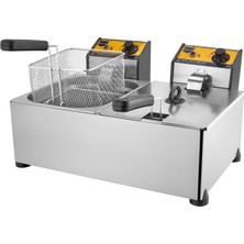 Remta R93 5+5 Lt Çiftli Elektrikli Endüstriyel Fritöz