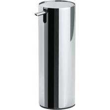 Basmalı Sıvı Sabunluk Krom Renk 300 ml - 168X60X83 mm