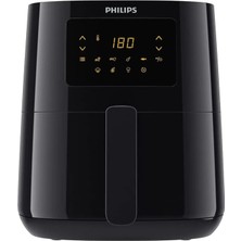 St. Morritz Essential Airfryer – 4,1 L, Yağsız Fritöz, Rapid Air ,1400 W (HD9252/90) , Siyah