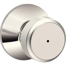 F40 Bwe 618 Bowery Knob Bed And Bath, Parlatılmış Nikel By Schlage Lock Company