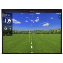 Gosports Golf Simülatörü Etki Ekranı- 2 M x 2,1 M Veya 2,7 M x 2,1 M Seçeneği