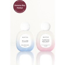 Matsu Pillow & Turkish Delight Vücut Mist & Saç Parfümü Seti - Temiz ve Tatlı Notaların Uyumu(2x50 ml)