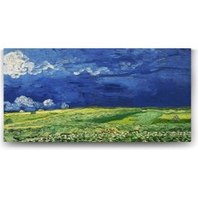 Vincent Van Gogh - Thunderclouds Tablosu - 80X40CM