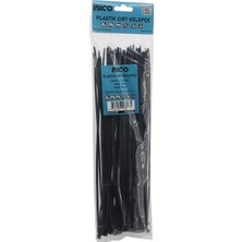 Hace Bazaar Siyah   3.6X300MM  Plastik Cırt Kelepçe  100PCS (K95)