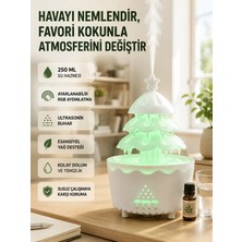 Şans Ağacı 250 ml Ultrasonik Hava Nemlendirici Rgb Işıklı Aroma Difüzörü Nemere