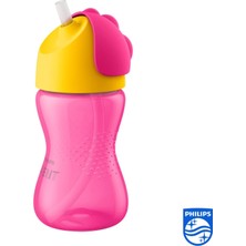 Philips Avent Pipetli Bardak, 12 Ay+, 300 Ml, Desenli, Damlatmaz, Kolay Tutuş, Bulaşık Makinesind