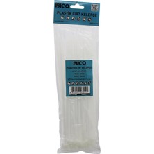 Hace Bazaar 100PCS Beyaz   3.6X250MM  Plastik Cırt Kelepçe (K95)