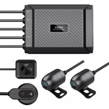 Viofo Mt1 2 Kameralı Ön-Arka Full Hd Wifi Gps'li Motosiklet Kamerası