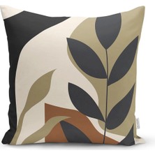 Rem Home Rengirenk Dekoratif Kırlent Kılıfı Sarı 43 x 43 cm Salon Koltuk Kanepe Yastık Kılıfı