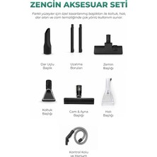 KT-503 Premium Koltuk &amp; Halı Yıkama Makinesi (800W / 17 Kpa) / Güçlü Emiş Gücü ile Kirle