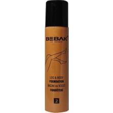 Bacak Fondöteni (2) Medium Tone, 75 ml
