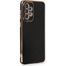 A53 5g Için Kılıf Olive Plated Siyah Galaxy A53 5g ile Uyumlu Kılıf - Siyah