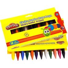 Sepetopia 12 Renk Extra Jumbo Crayon