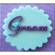 Mutfak Silikon Damat (Groom) Cupcake Süs Kalıbı