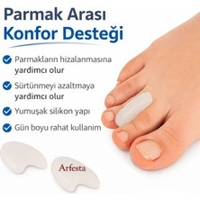 Arfesta Silikon Parmak Ayırıcı 2'li L-Xl (41-46)