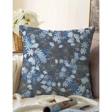 Rem Home Rengirenk Dekoratif Kırlent Kılıfı Sarı 43 x 43 cm Salon Koltuk Kanepe Yastık Kılıfı