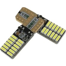 Astraled T10 Canbus LED Park Lambası,plakalık Gösterge Bagaj Tavan 12V, 5W, Beyaz, 2 Adet
