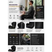 Balance Oturma Minderi Ofis Sandalyeleri Için Ergonomik Hava Yastığı Optimum Oturma Duruşu ve S