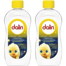 Dalin Bebe Yağı 300 ml Rahat ve Mutlu x 2 Adet