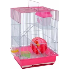 Nanbell Hamster Gonzales Kafesi 40X26X39 cm