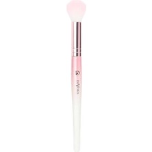 Devobis Precision Face Brush - Hassas Yüz Fırçası ve Smooth Finish Face Powder No: 201