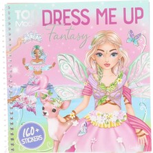 Depesche 13439 Topmodel Dress Me Up Fantasy Kitabı 24 Sayfa Önceden Basılmış Kendiniz Tasarlay�