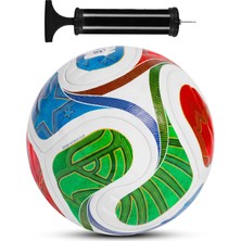 Futbol Topu Trionix 2026 Dünya Kupası Pompalı Set Dayanıklı Sert Zemin Halı Saha Topu No:5
