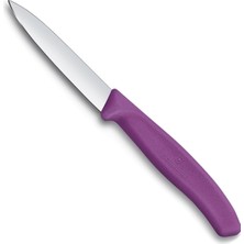 Vıct.swıss Classıc Soyma Bıçağı Düz 8cm,mor