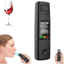 Hymark Taşınabilir Alkol Ölçüm Test Cihazı Trafik Alkol Tester Yüksek Hassasiyet Hızlı Tepk