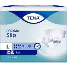 Tena-Slip 6 Damla Proskin Büyük Boy Large Belbantlı Hasta Bezi 30'lu 1 Paket
