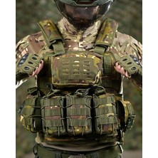 Single Sword Single Sword Kasırga Tactical Balistik Plaka Takılabilen Açık Cepli Hücum Yeleği,