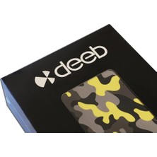 Deeb X-Max Kamuflaj Sele Kılıfı (Gri Sarı)