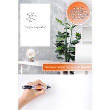 Parlak Beyaz Yapışkanlı Yazı Tahtası Folyosu 90CM x 4mt K