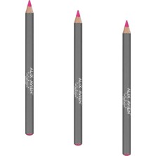 Uzun Süre Kalıcı Dağılma Yapmayan Nemlendirici Dudak Kalemi - Lipliner Pencil Gipsy Pink (3 Pak