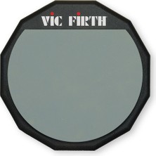 Vıcfırth PAD12 12" Tek Taraflı Çalışma Padı, Yumuşak Lastik (Soft