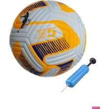 St. Morritz BSF-035 4 Astar 420 gr No:5 Futbol Maç Topu Orta Sertlikte Tüm Zeminlere Uygun, + El Pompası