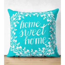 Rem Home Rengirenk Dekoratif Kırlent Kılıfı 43 x 43 cm Salon Koltuk Kanepe Yastık Kılıfı