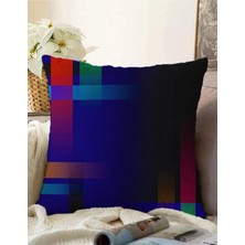 Rem Home Rengirenk Dekoratif Kırlent Kılıfı Sarı Modern 43 x 43 cm Salon Koltuk Kanepe Yastık Kılıfı