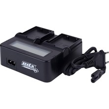 Pdx Plus,sony NP-FV100,BATARYASI Ile Uyumlu Ikili Fotoğraf Makinesi Şarj Cihazı