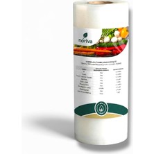 Noriva Ev Tipi Gofrajlı Vakum Poşeti Rulo Seçenekli 5 Metre (30 Cm)