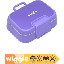Wiggle Bento 1030ML Lunchbox Tek Katlı 2 Bölmeli Paslanmaz Çelik Sefer Tası Yemek Kutusu