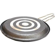 Oms Balık Tavası Gri 32CM
