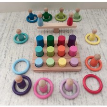St. Morritz Montessori Eşleştirme Seti 12 Renk (3 Lü Takım)