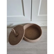 St. Morritz Sepet Dekoratif Kapaklı Organizer Düzenleyici 21X7 cm