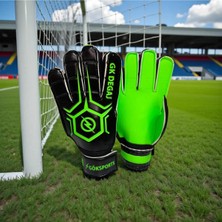 St. Morritz Avuç Içi Renkli Yetişkin Kaleci Eldiveni Goalkeeper Gloves Bilek Bandajlı Eldiven