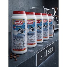 Puly Caff Plus Kahve Makinesi Temizleme Tozu 900 gr - 5'li Set