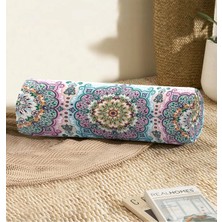 Rem Home Rengirenk Dekoratif Kırlent Kılıfı Modern 60 x 20 cm Salon Koltuk Kanepe Yastık Kılıfı