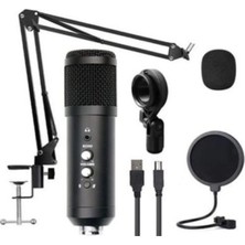 St. Morritz L-3800 Model Condanser Stüdyo ve Canlı Yayın Mikrofon Seti