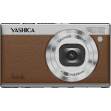 Yashica Tank Dijital Kompakt Kamera (Kahverengi)